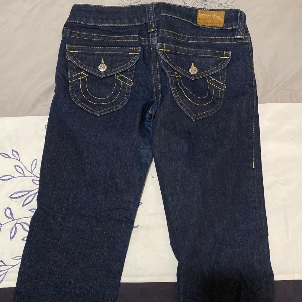 True Religion low rise jeans